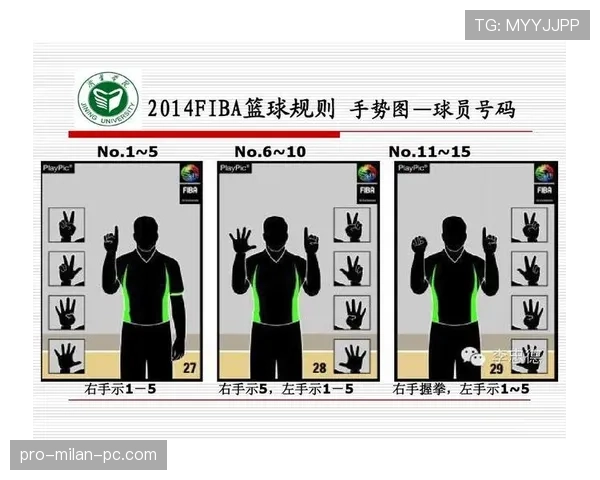 裁判判罚手势到底透露了哪些重要规则信息? 裁判判罚手势到底透露了哪些重要规则信息?